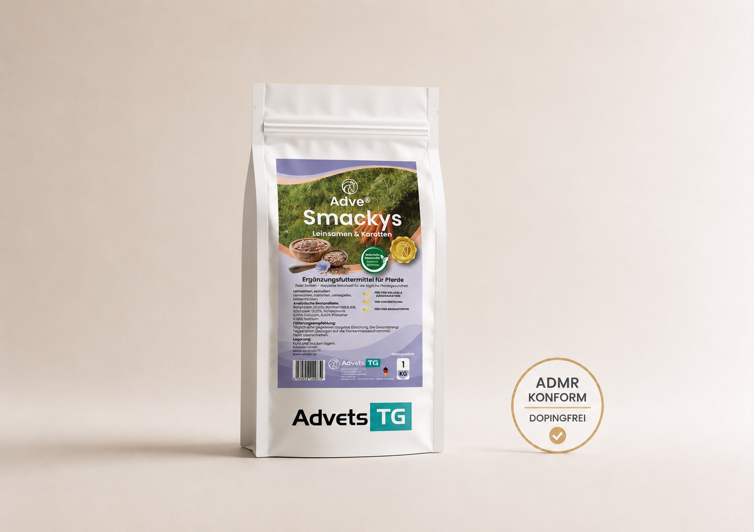 Adve® Smackys – Leinsamen & Karotten